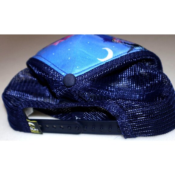 Sunday Afternoons Artist Series Trucker Hat Mountain Mesh Snapback Retro Vintage - Picture 3 of 5